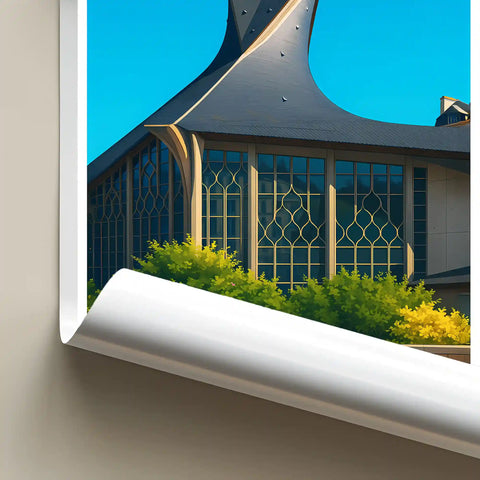 Affiche - Rouen - Église Sainte-Jeanne-d’Arc