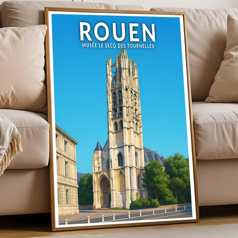 Affiche - Rouen - Musée des Beaux-Arts