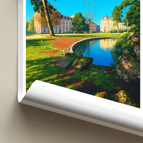 Affiche - Rouen - Square Verdrel