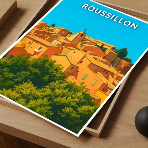Affiche - Roussillon