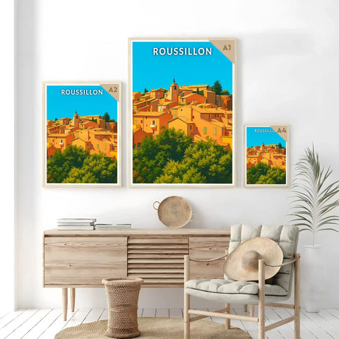 Affiche - Roussillon