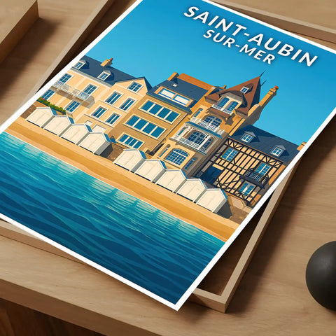 Affiche - Saint-Aubin-sur-Mer