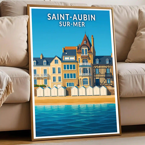 Affiche - Saint-Aubin-sur-Mer