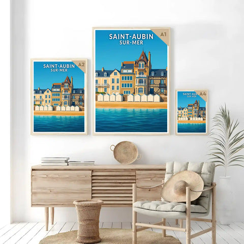 Affiche - Saint-Aubin-sur-Mer