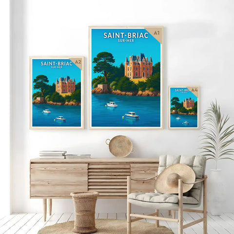 Affiche - Saint-Briac-sur-Mer
