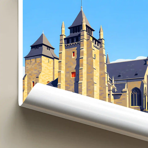Affiche - Saint-Brieuc - Cathédrale Saint-Étienne