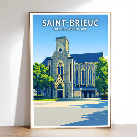 Affiche - Saint-Brieuc - Chapelle Saint-Guillaume