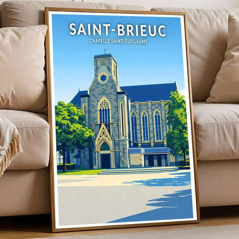 Affiche - Saint-Brieuc - Chapelle Saint-Guillaume