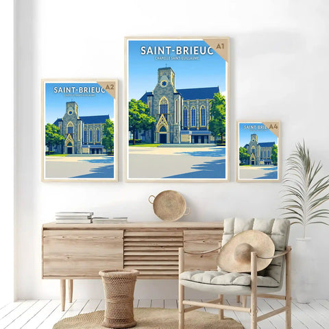 Affiche - Saint-Brieuc - Chapelle Saint-Guillaume