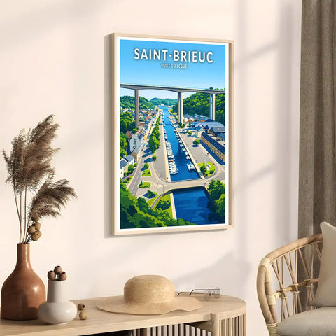 Affiche - Saint-Brieuc - Port du Légué