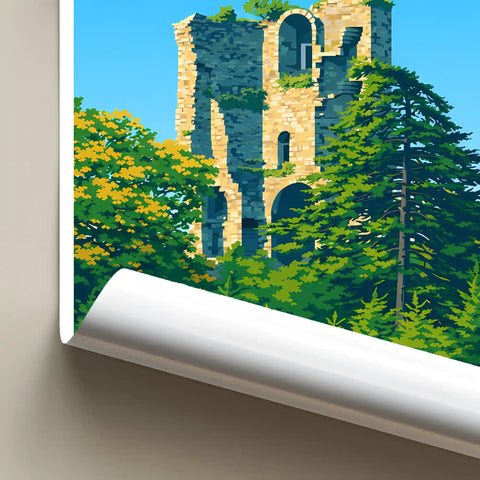 Affiche - Saint-Brieuc - Tour de Cesson