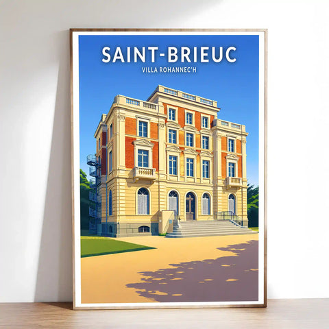 Affiche - Saint-Brieuc - Villa Rohannec'h