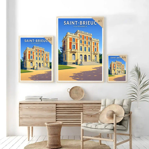 Affiche - Saint-Brieuc - Villa Rohannec'h