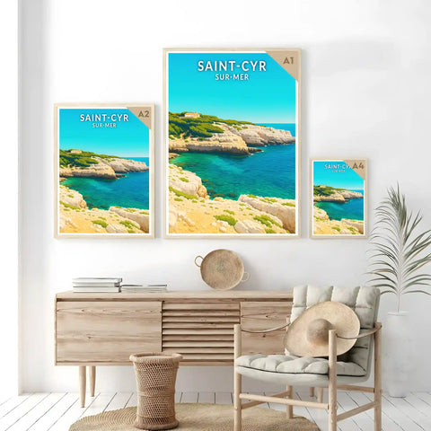 Affiche - Saint-Cyr-sur-Mer