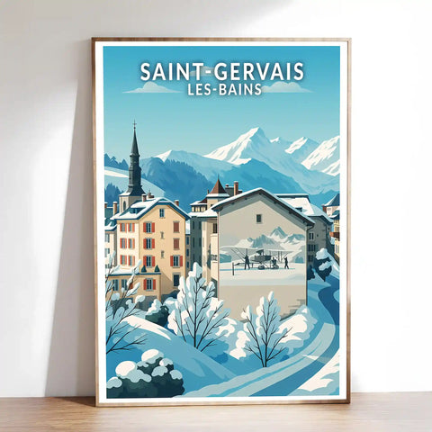 Affiche - Saint-Gervais-les-Bains