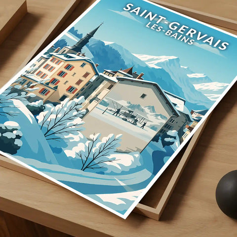 Affiche - Saint-Gervais-les-Bains