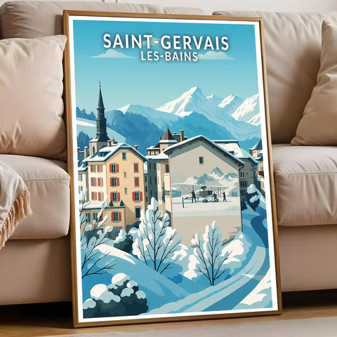 Affiche - Saint-Gervais-les-Bains