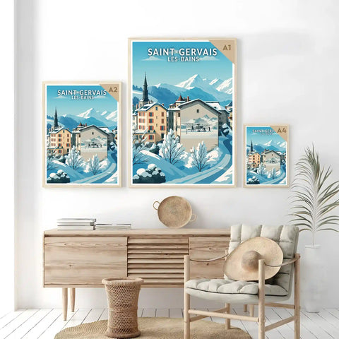 Affiche - Saint-Gervais-les-Bains