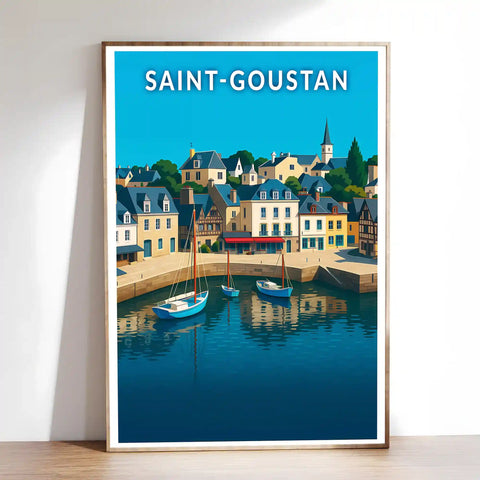 Affiche - Saint-Goustan
