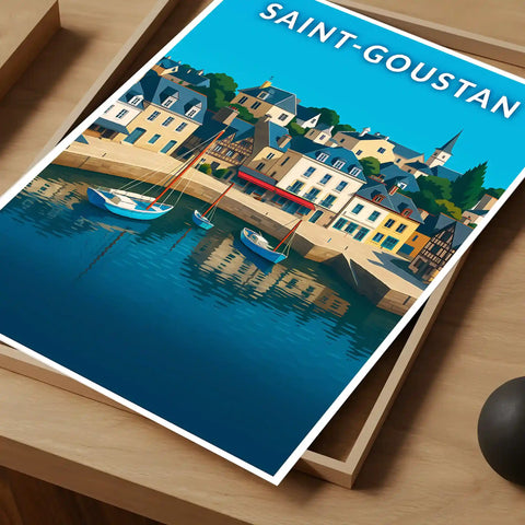 Affiche - Saint-Goustan