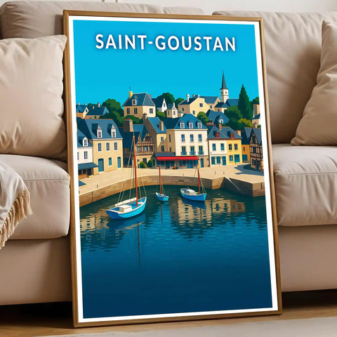 Affiche - Saint-Goustan