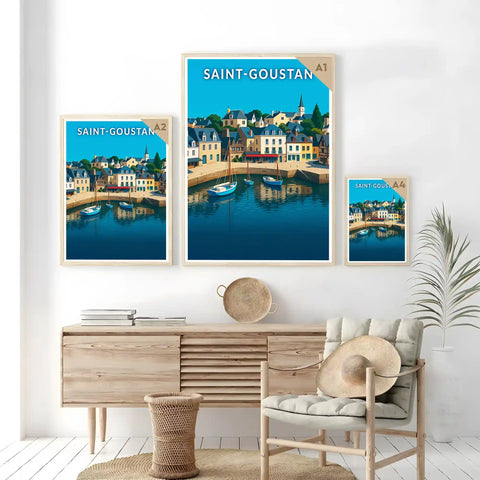 Affiche - Saint-Goustan