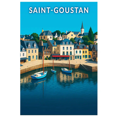 Affiche - Saint-Goustan