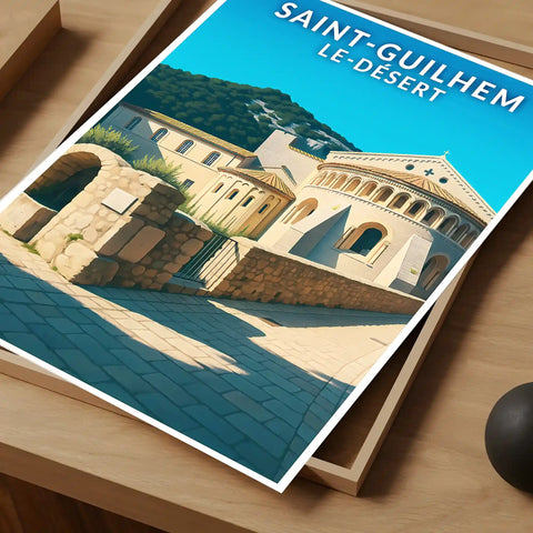 Affiche - Saint-Guilhem-le-Désert