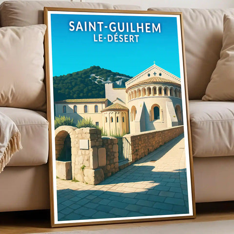 Affiche - Saint-Guilhem-le-Désert