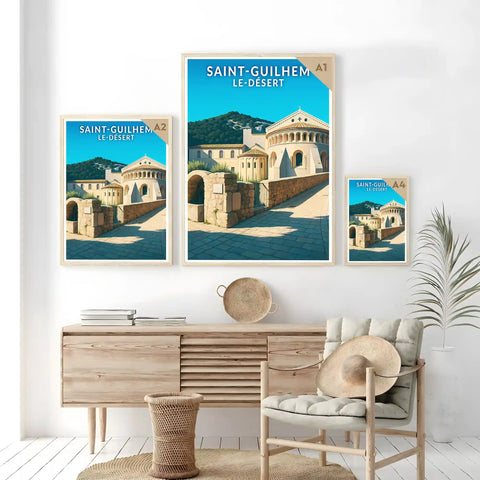 Affiche - Saint-Guilhem-le-Désert