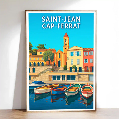 Affiche - Saint-Jean-Cap-Ferrat