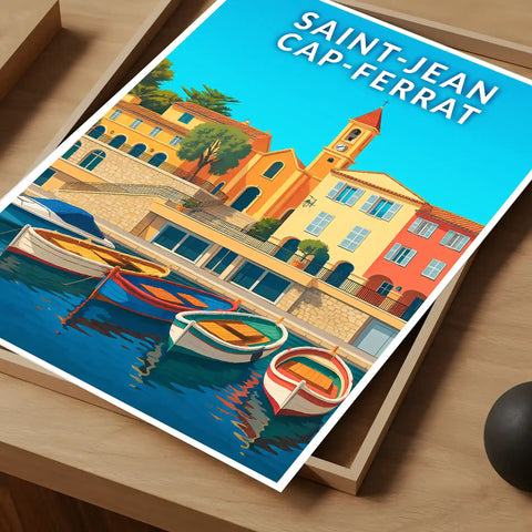 Affiche - Saint-Jean-Cap-Ferrat