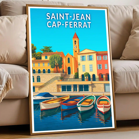 Affiche - Saint-Jean-Cap-Ferrat