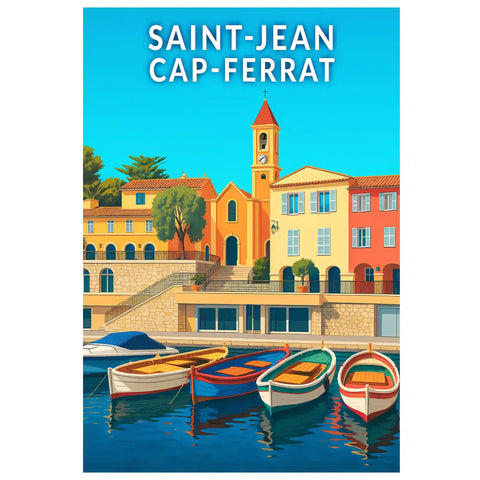 Affiche - Saint-Jean-Cap-Ferrat
