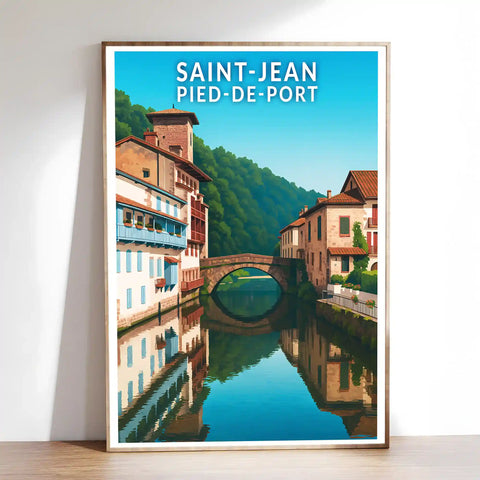 Affiche - Saint-Jean-Pied-de-Port