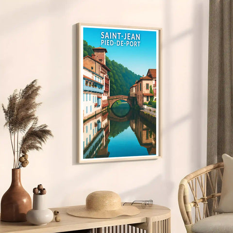 Affiche - Saint-Jean-Pied-de-Port