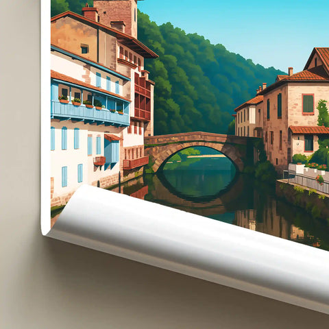 Affiche - Saint-Jean-Pied-de-Port