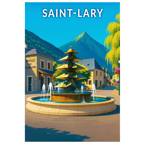 Affiche - Saint-Lary
