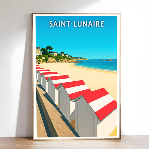 Affiche - Saint-Lunaire