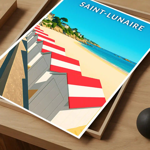 Affiche - Saint-Lunaire