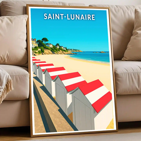 Affiche - Saint-Lunaire