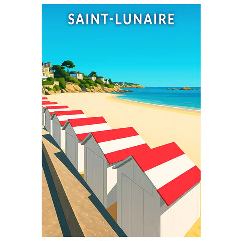 Affiche - Saint-Lunaire