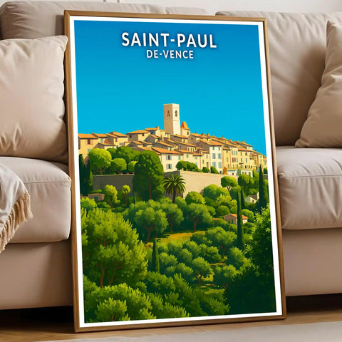 Affiche - Saint-Paul-de-Vence