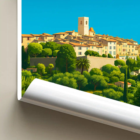 Affiche - Saint-Paul-de-Vence