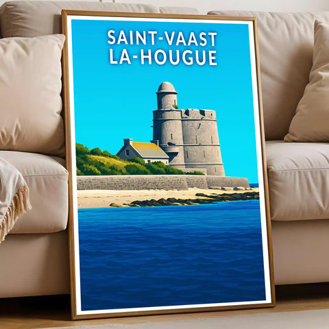 Affiche - Saint-Vaast-la-Hougue