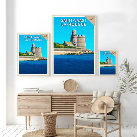 Affiche - Saint-Vaast-la-Hougue
