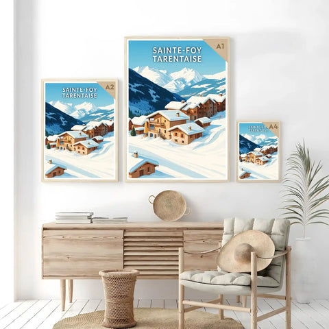 Affiche - Sainte-Foy-Tarentaise
