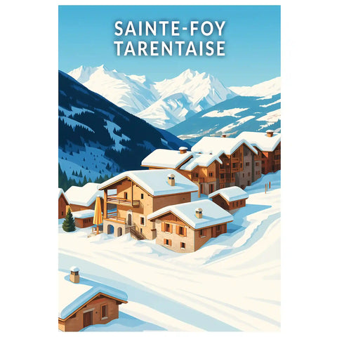 Affiche - Sainte-Foy-Tarentaise