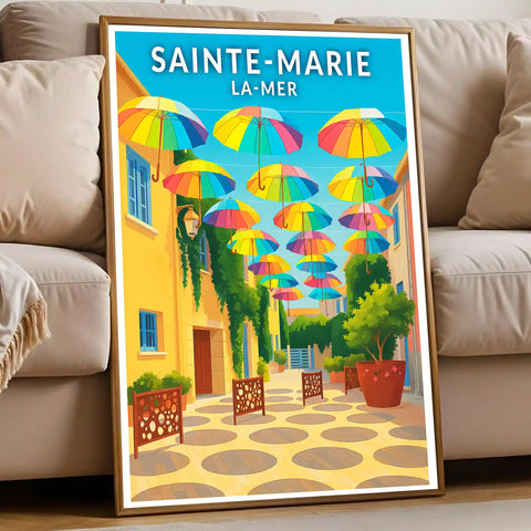 Affiche - Sainte-Marie-la-Mer