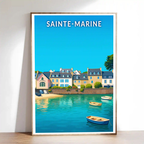 Affiche - Sainte-Marine